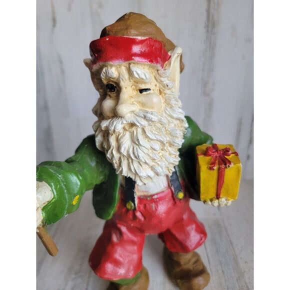 Santa's helper toymaker Hammer tool gift elf Xmas figure - Picture 4 of 12